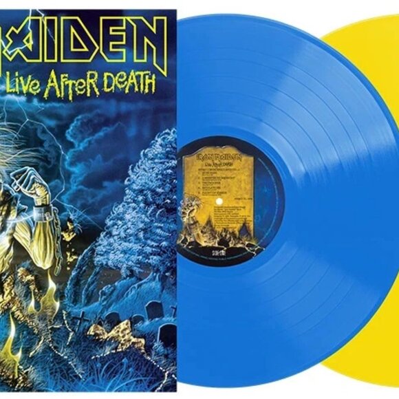 Iron Maiden Live After Death 2-LP ~ Exclusive Colored Vinyl ~ New/Sealed!